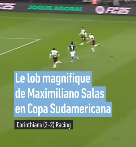 Golaço do Racing contra o Corinthians ganha elogios na imprensa europeia: 'Magnífico'