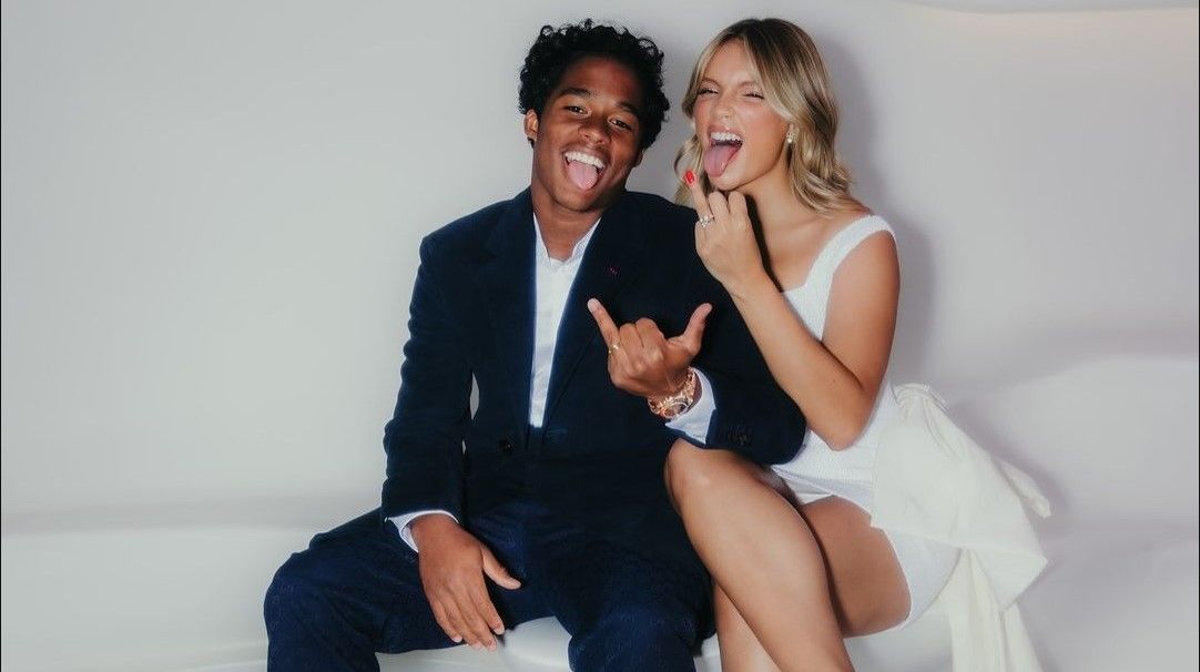 18-Year-Old Real Madrid Forward Endrick Marries Model