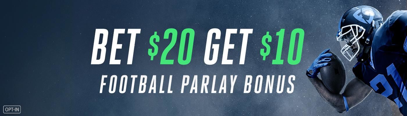 FanDuel gives a bonus on football parlay bets