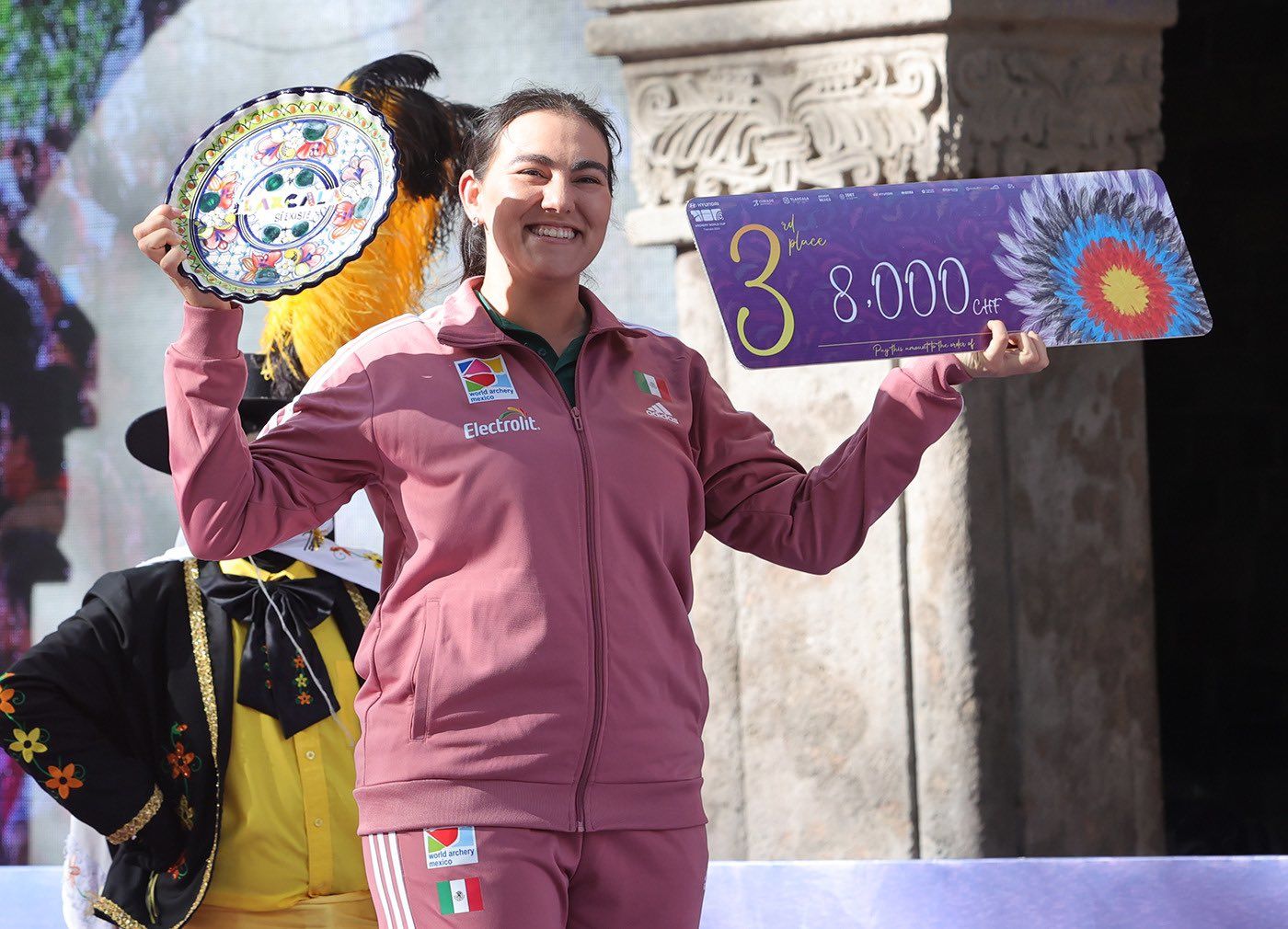 ¡Bronce para Alejandra Valencia! La arquera mexicana sube al podio en la Copa del Mundo de Tlaxcala 2024