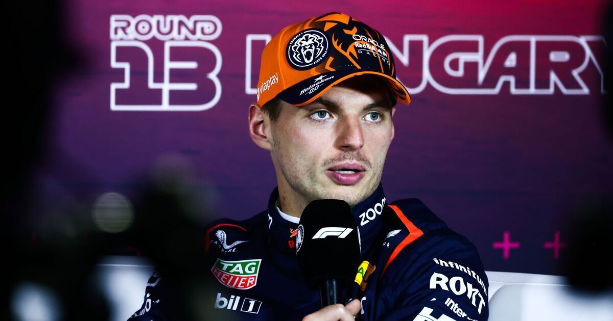 Verstappen Criticizes Strategy Of Red Bull At Hungarian Grand Prix