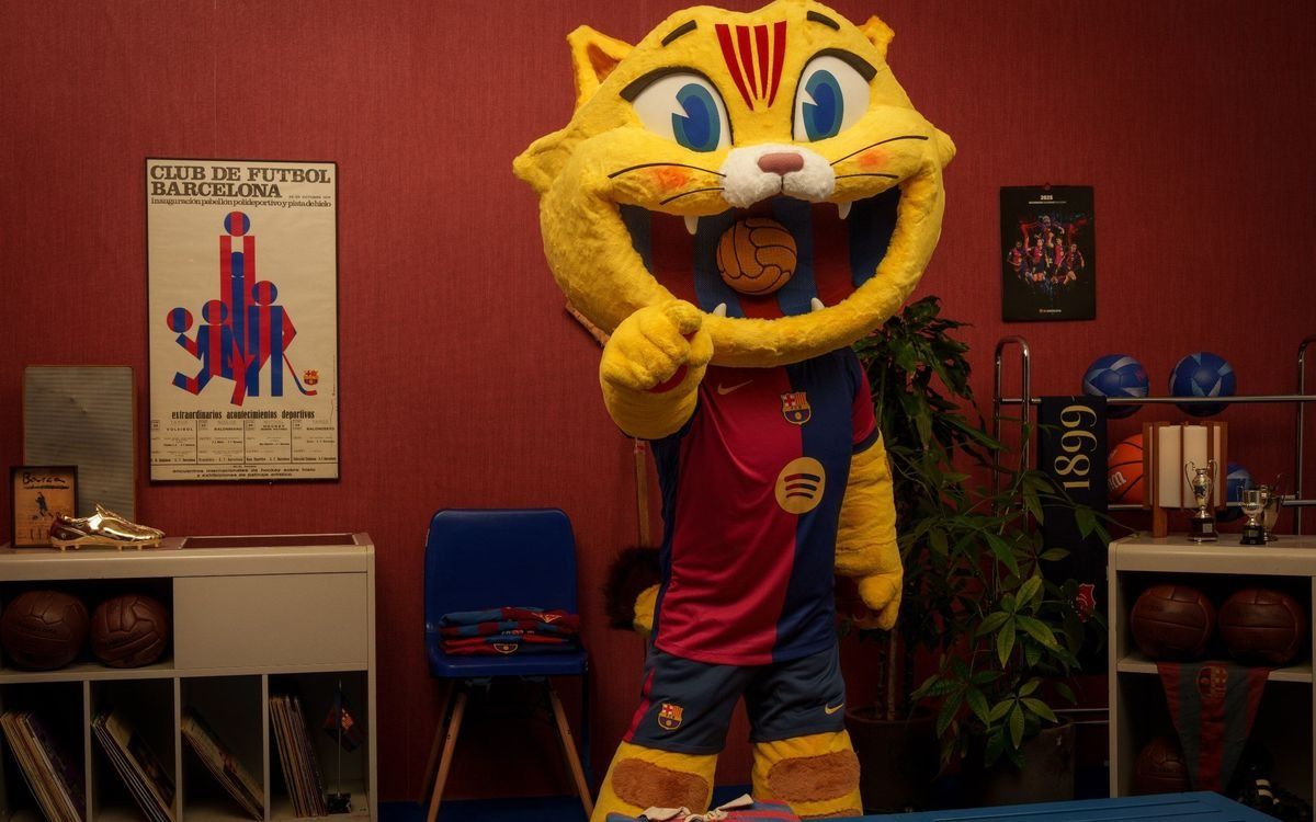 Barcelona Unveil New Mascot for Club's 125th Anniversary