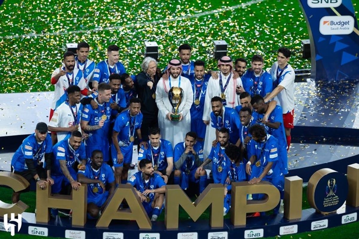 Al Hilal Defeats Al Nassr 4-1 to Win the Saudi Arabia Super Cup