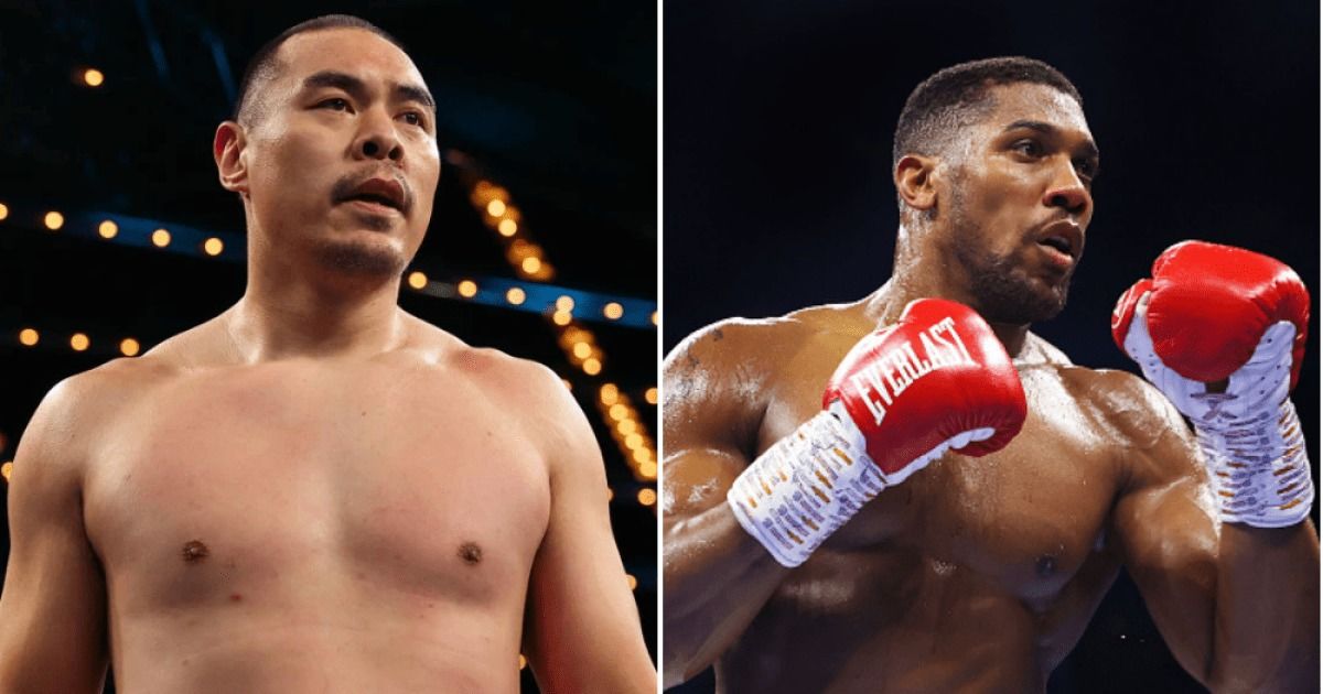 Zhang Accuses Joshua Of Ducking Their Fight