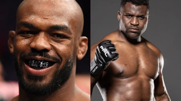 Jon Jones elogia la actuación de Francis Ngannou en la pelea de PFL contra Renan Ferreira