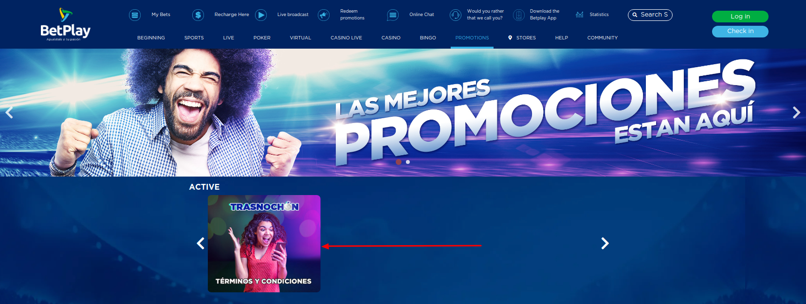 Betplay Overnight Recharge Bonus