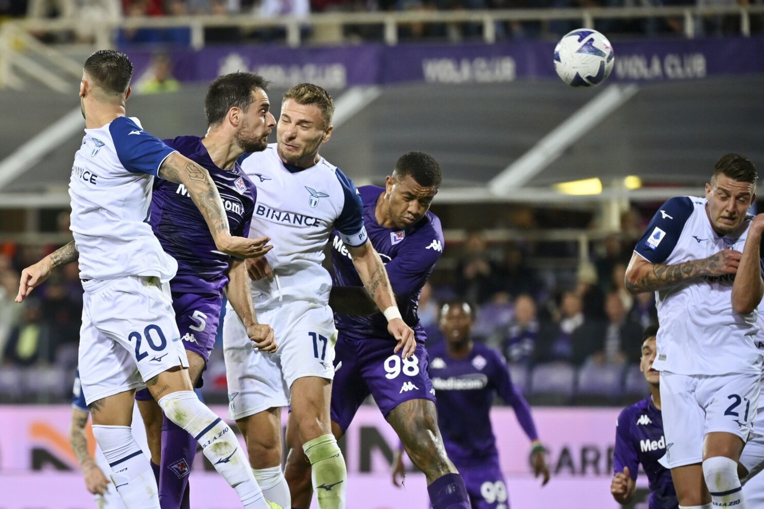 Lazio beats Fiorentina on Matchday 9 of Serie A