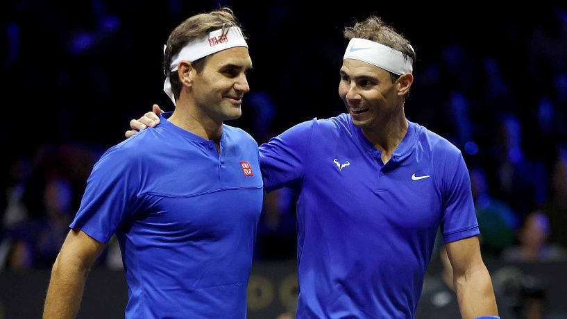 Roger Federer envía un sentido mensaje tras el anuncio de retirada de Rafa Nadal