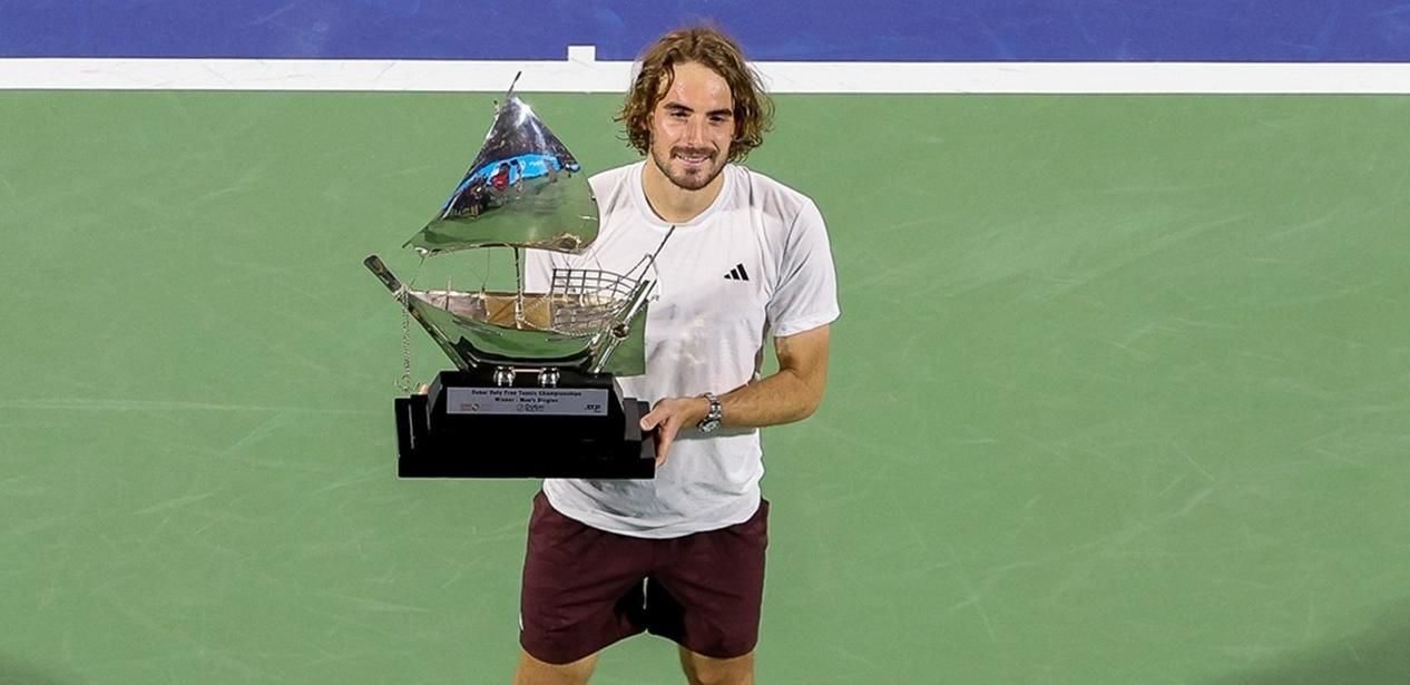 Third-Time Lucky: Tsitsipas Triumphs in Dubai to Secure Maiden ATP 500 Title