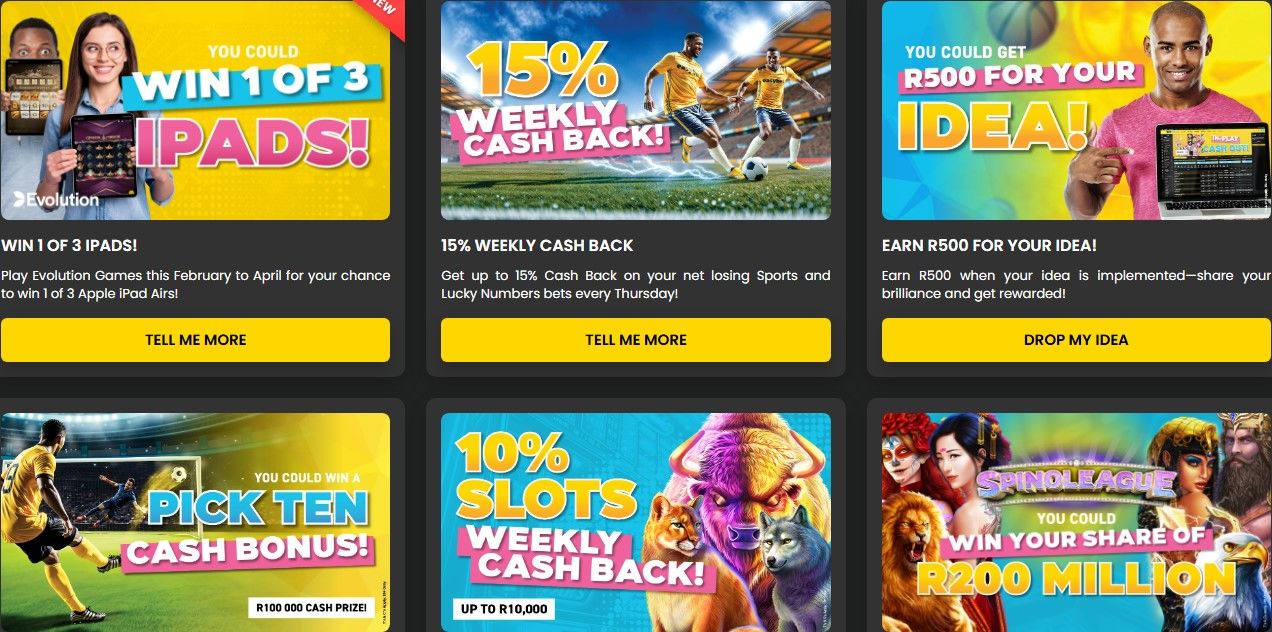 Image of Easybet Mobile App Bonus Page