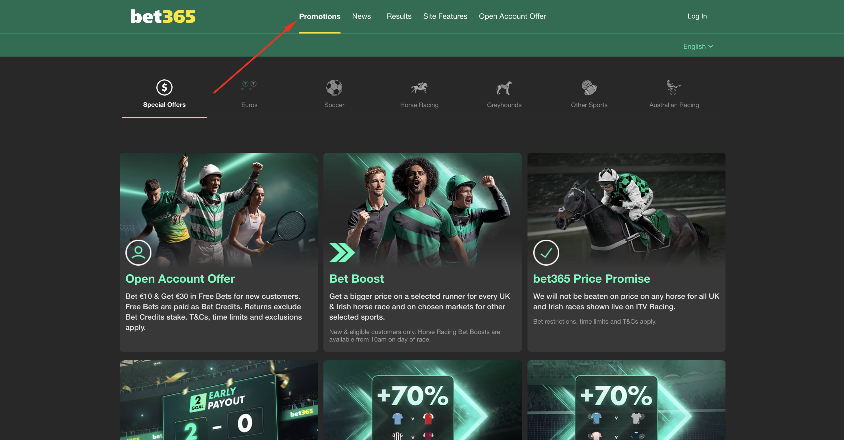 Bet365 Bonuses and Promotions