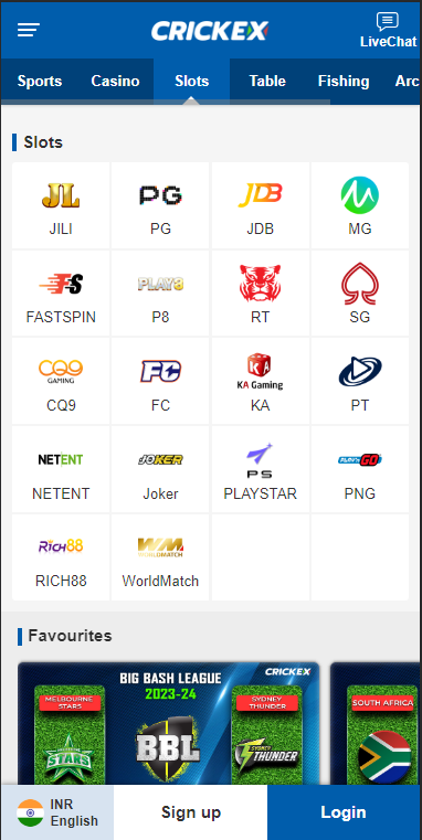 Crickex betting site