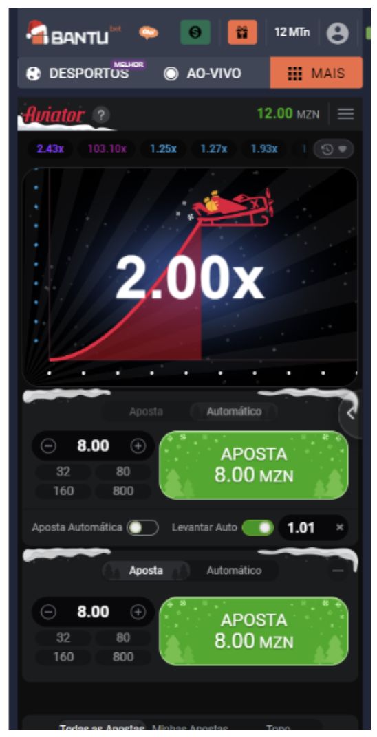 Página inicial do jogo Aviator no site de apostas internacional Bantubet
