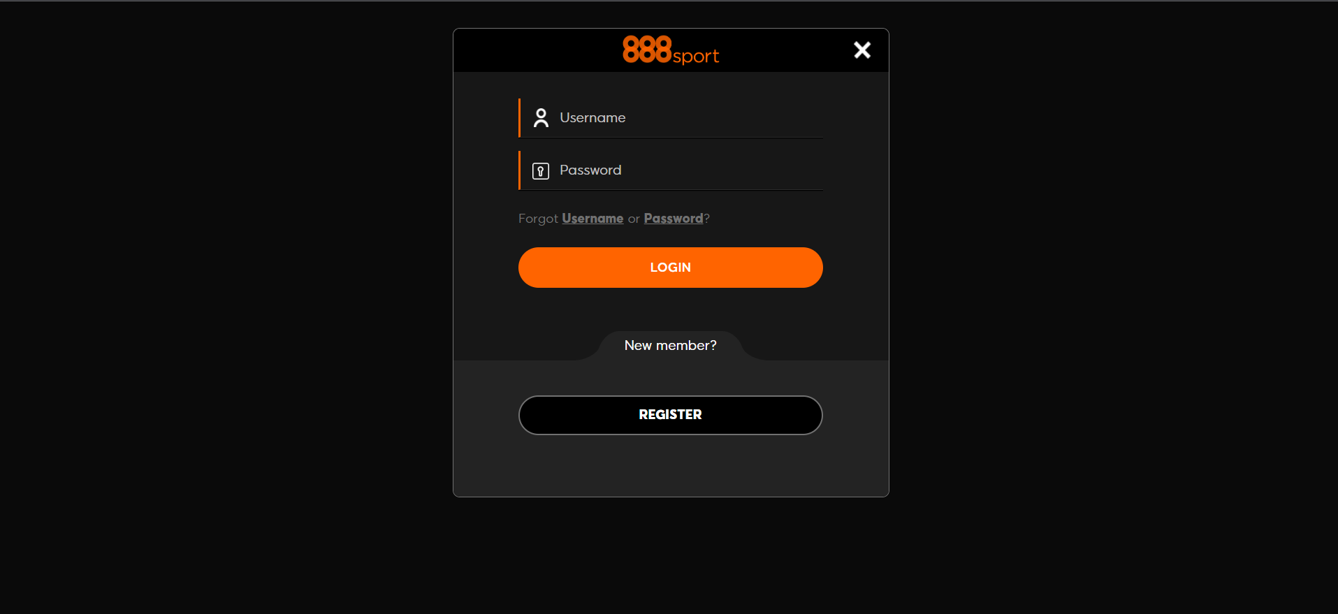 Image for 888Bet app login;