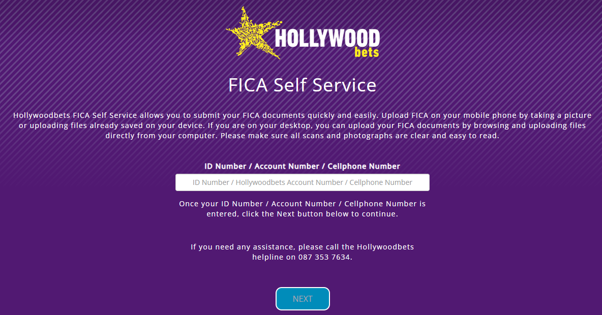 Verifying Your Identity on Hollywoodbets via FICA