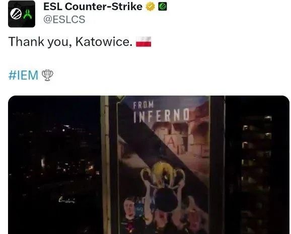 ESL’s Gratitude to Katowice