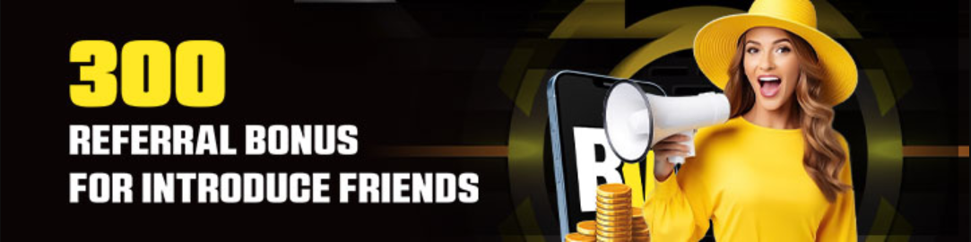 Image of Betvisa Bangladesh 300 Referral Bonus