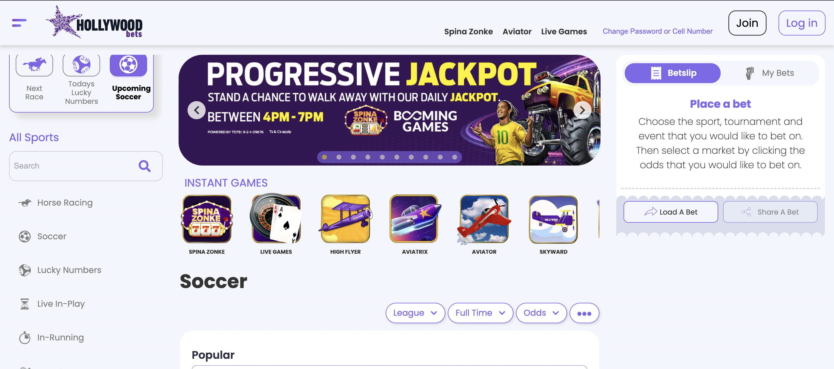 Visit Hollywoodbets