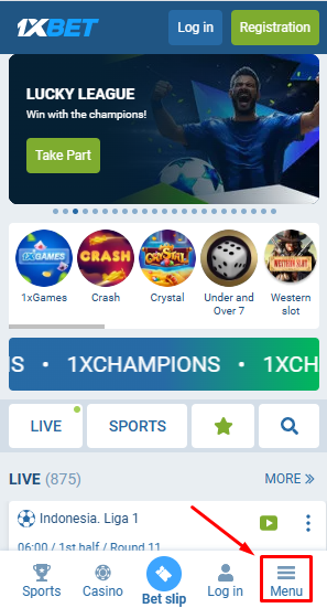 1xBet iOS