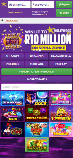 Hollywoodbets Casino Android app image