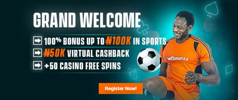 BetBonanza Welcome Bonus banner