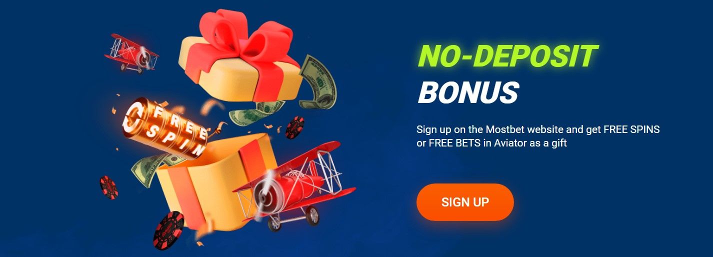 Mostbet India No Deposit Bonus Image