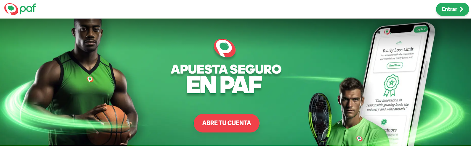 banner de baloncesto de paf