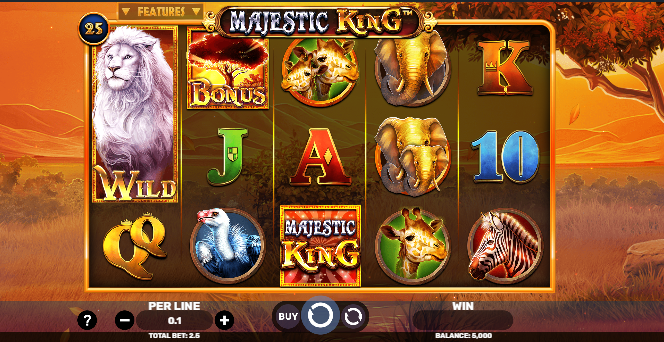 Playing Majestic King Demo