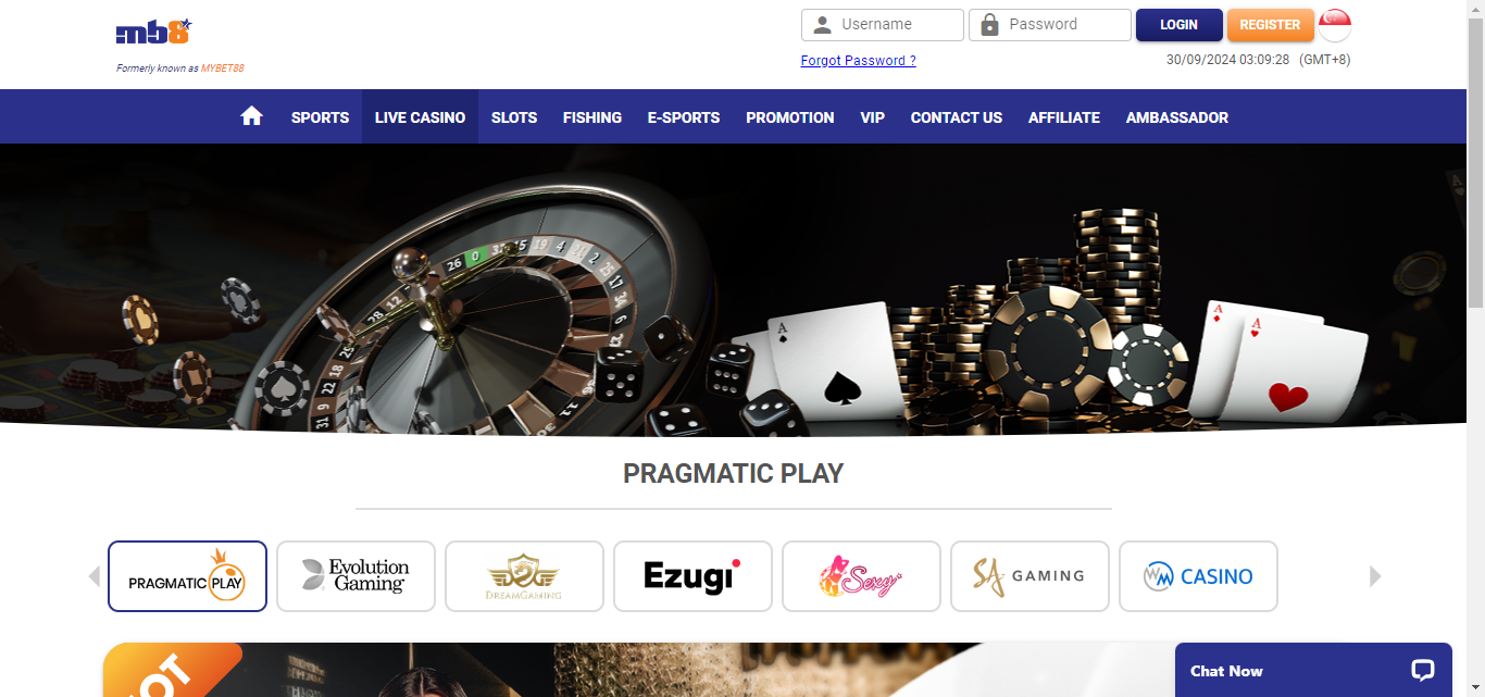 MB8 Asia Live Casino