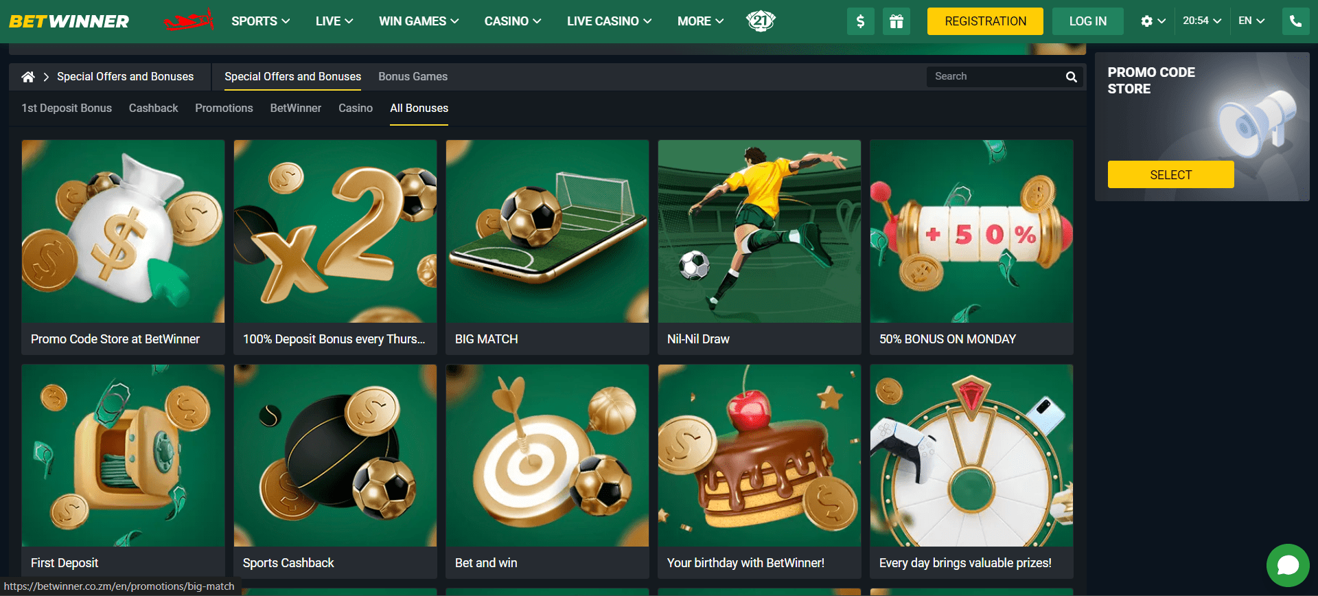 Image for Betwinner App Promotions