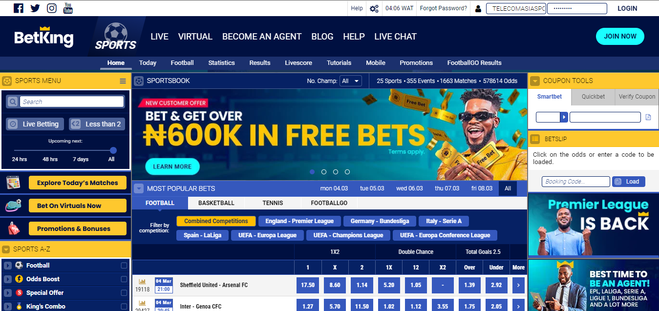 Click on Join Now on the top right to register