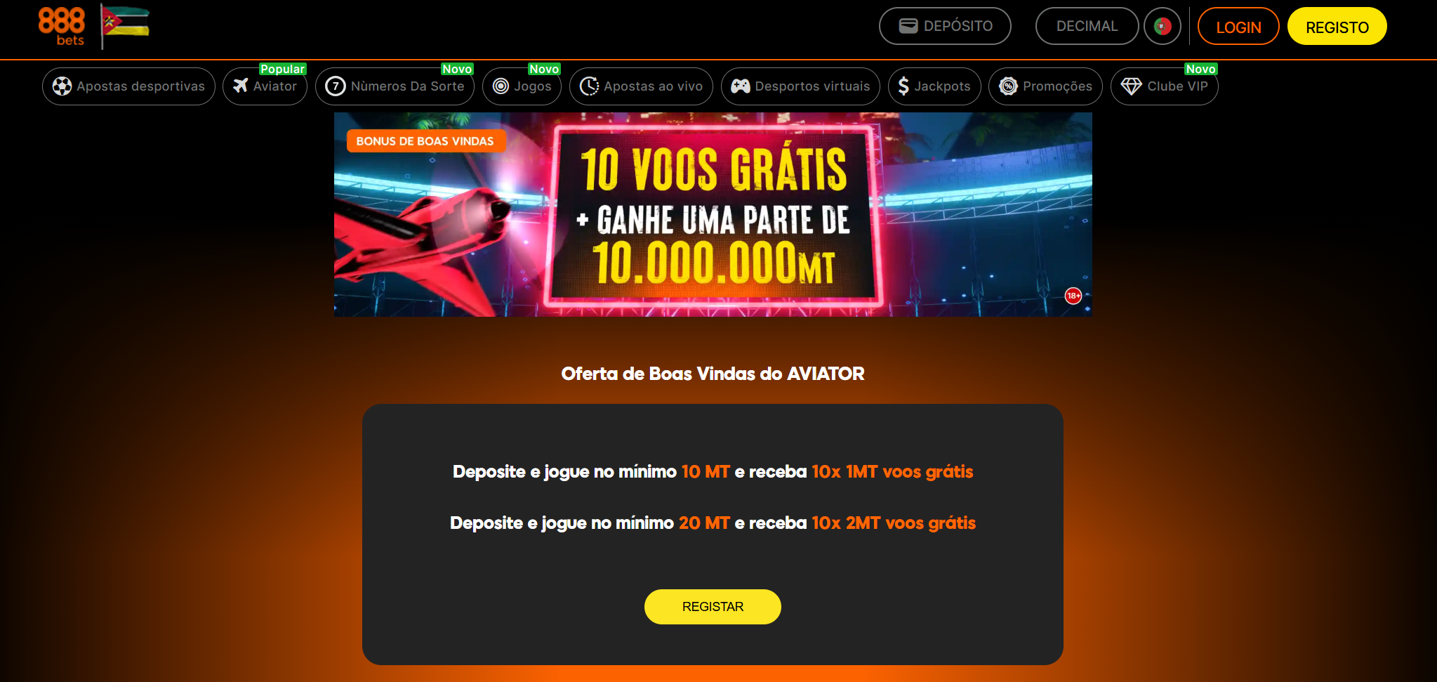 Promos da 888bets