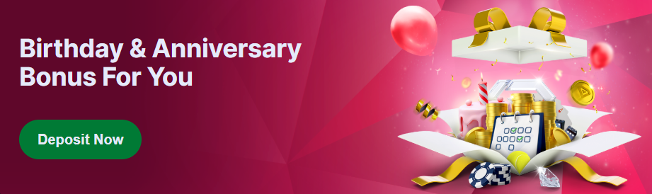 Gembet Anniversary Bonus