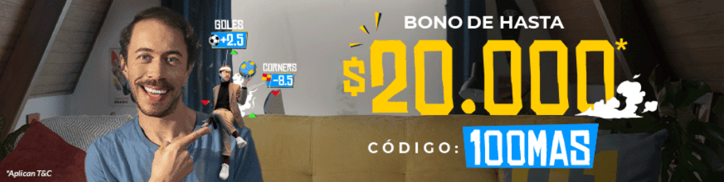 Se muestra la página de promociones de la versión web de Rushbet Colombia