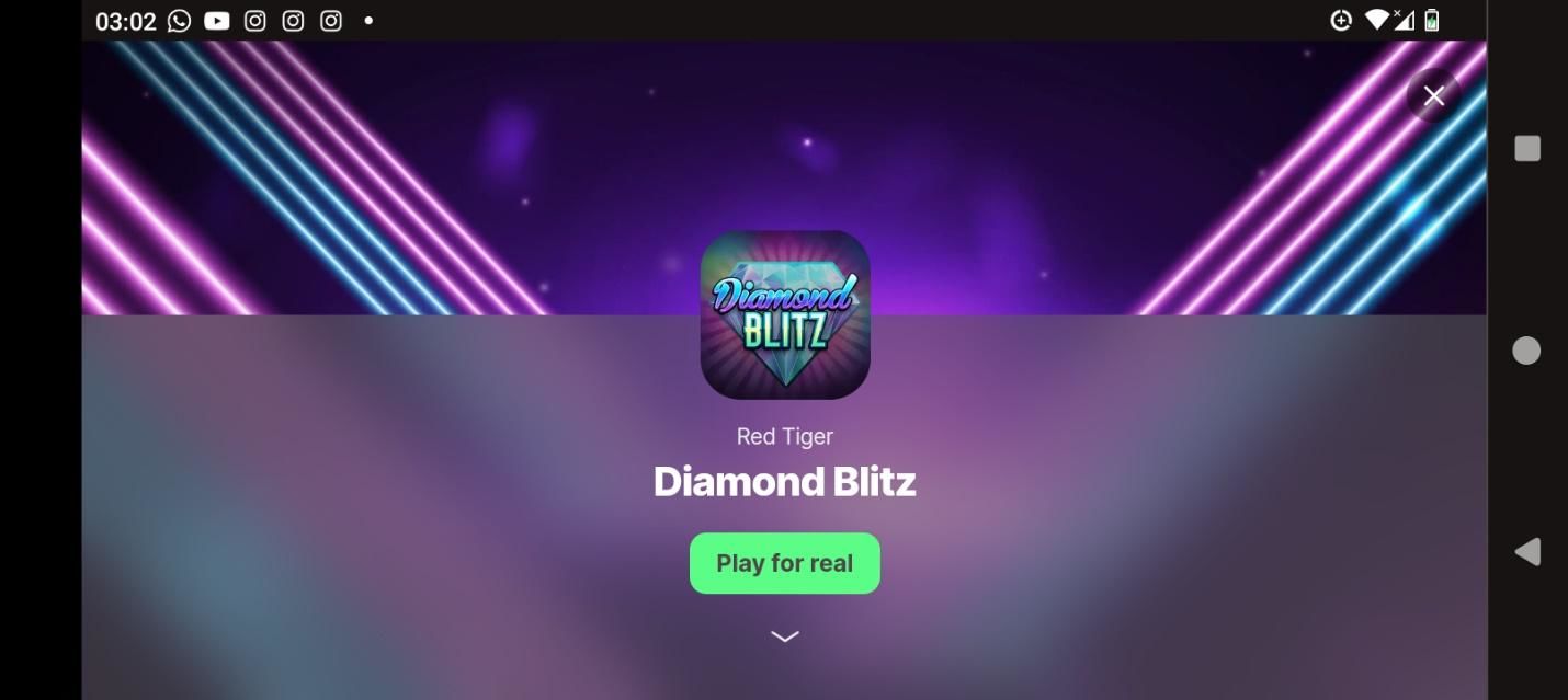 Diamond Blitz slot machine image