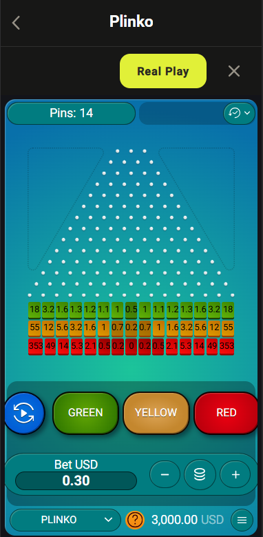 : Plinko game app