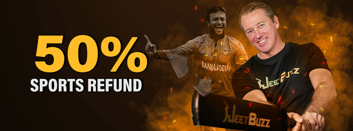 JeetBuzz 50% sports cashback