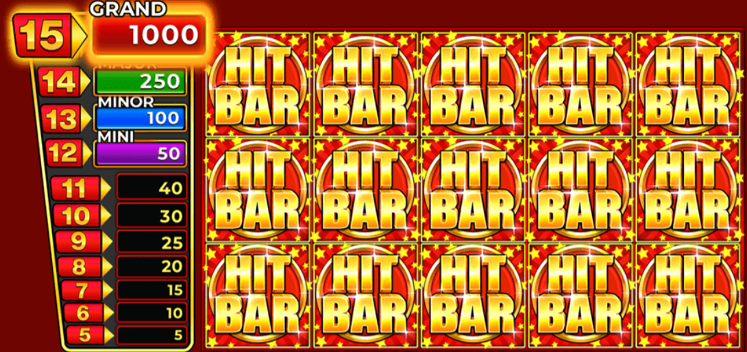 Hit Bar casino slot banner