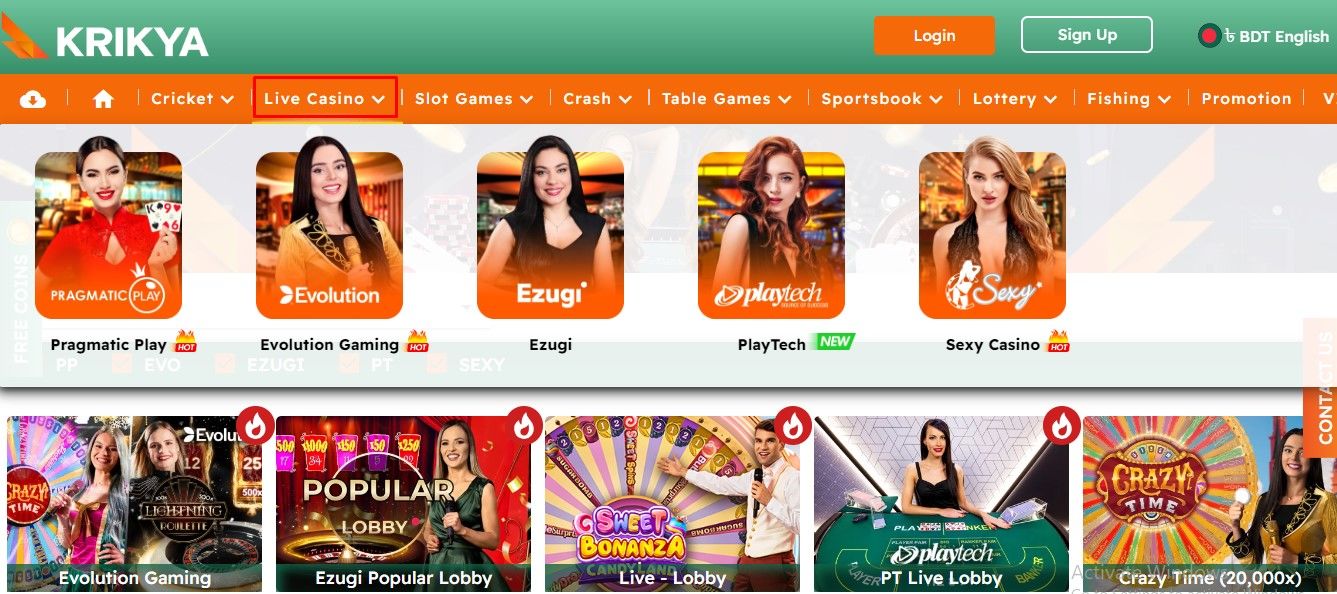 Live Casino Image