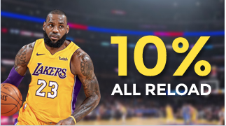 a banner showing topbet reload bonus