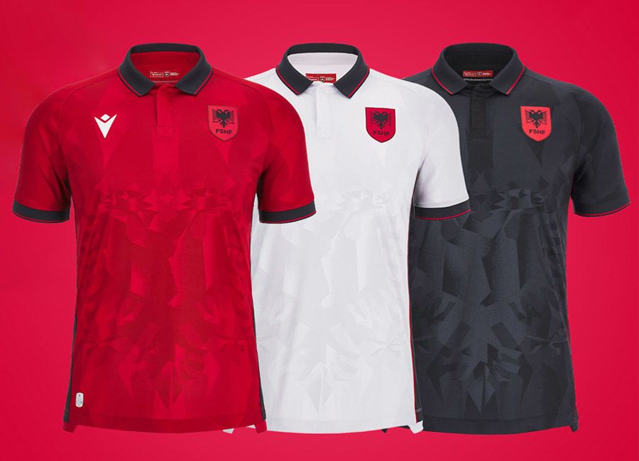 Albania Home and Away Kits