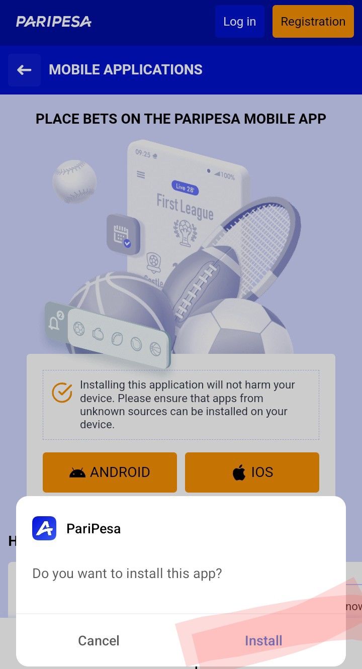  PariPesa Apk Android app