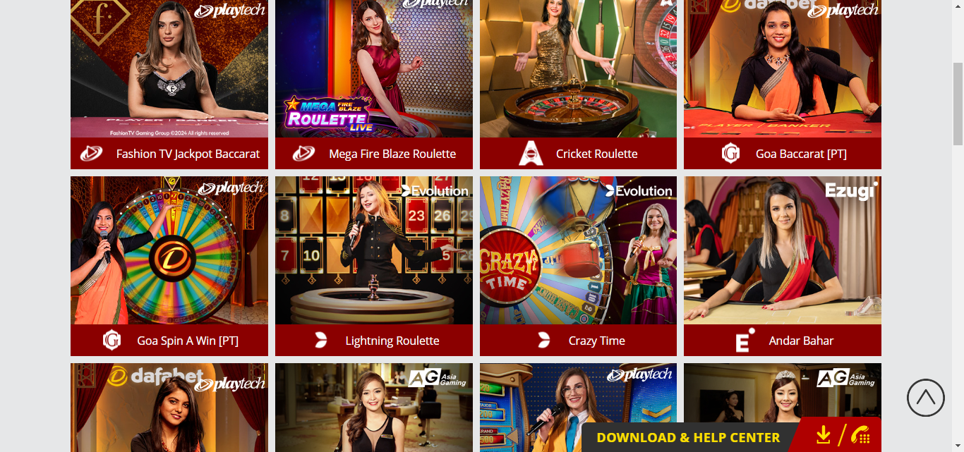 Casino Dafabet bonuses