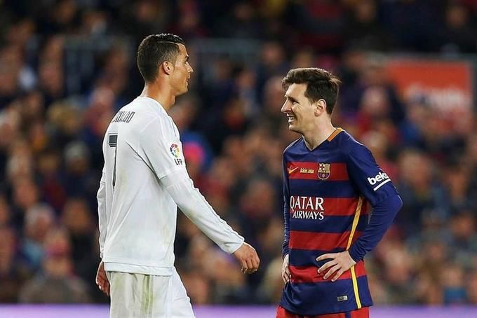 Cristiano Ronaldo and Lionel Messi