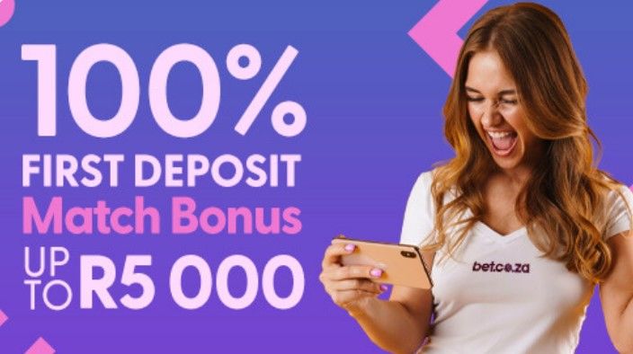 Image showing Bet.co.za welcome Bonus.