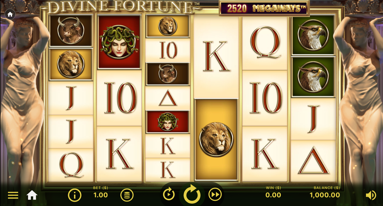 Divine Fortune slot machine image