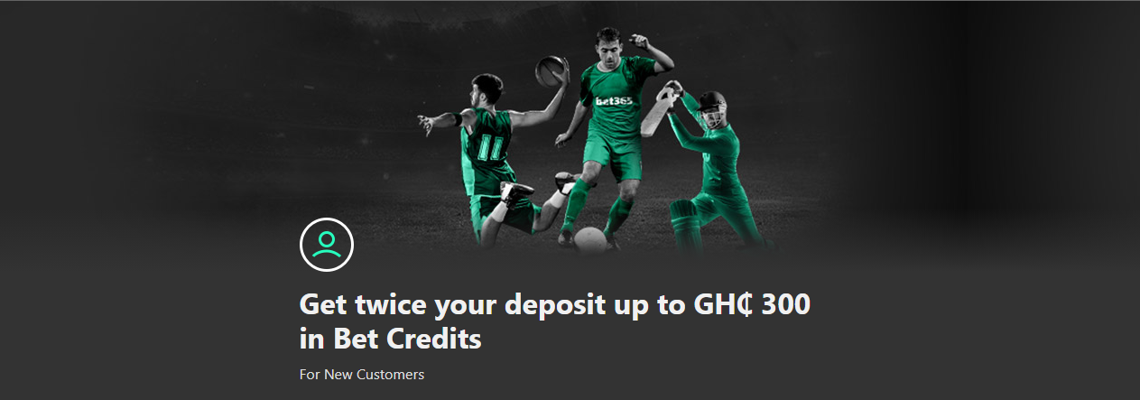 An image of the Bet365 Ghana welcome offer bonus