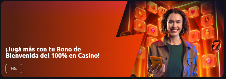 Bono de bienvenida casino Betano