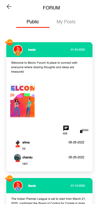 BeCric app download for android