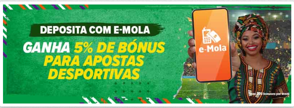 Página de promoções da Premier Bet Moçambique